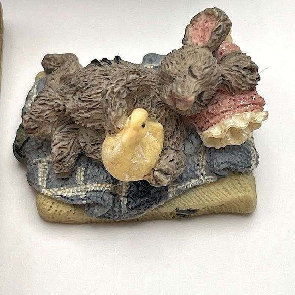 The Boyds Collection, 1999, Trinket Box, Noah’s Toolbox with Tool Tray and Mouse - Picture 11 of 15